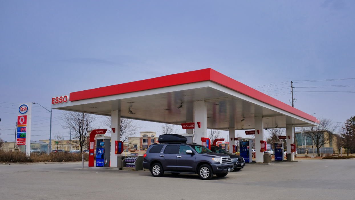 An Esso gas station in Ontario.
