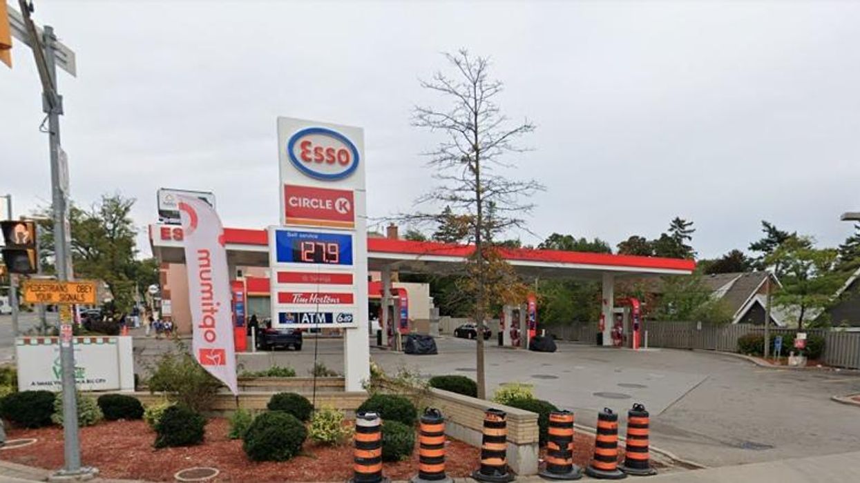 An Esso gas station in Toronto.