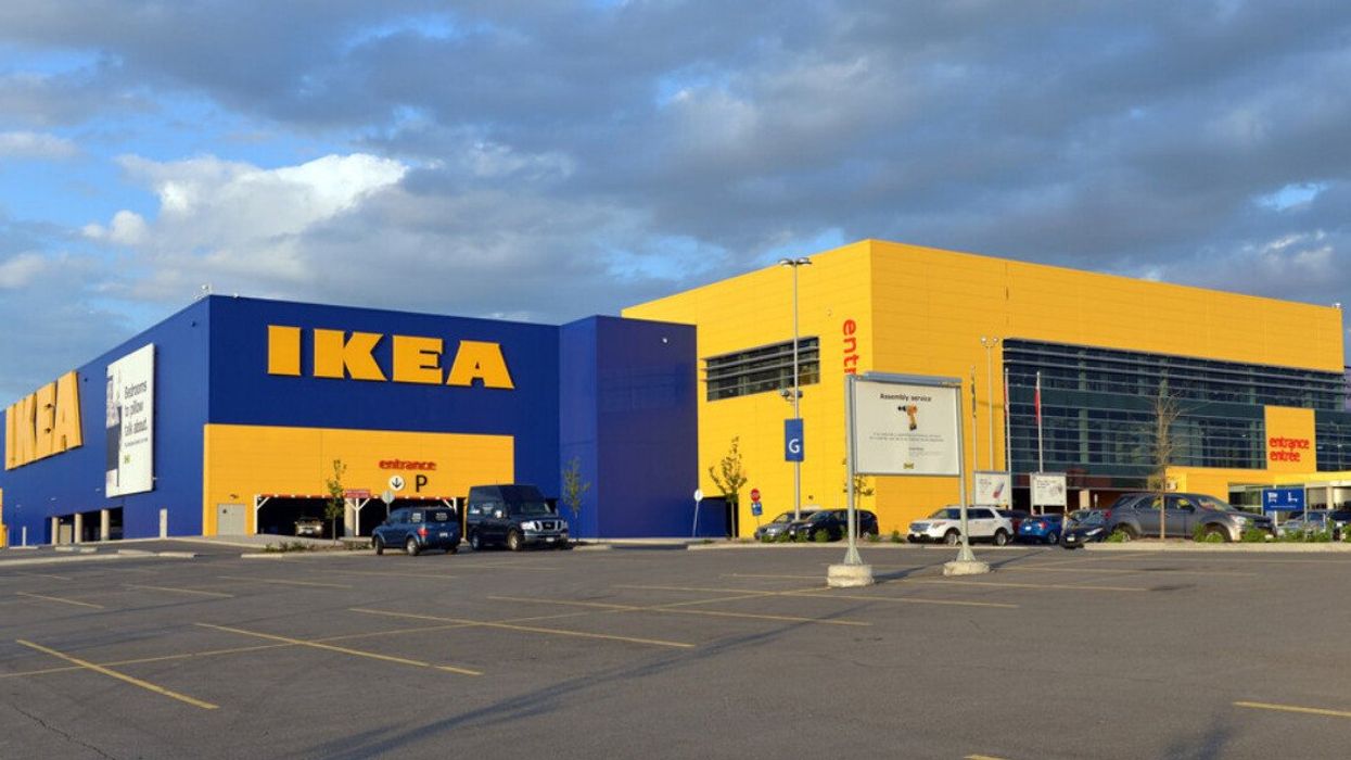 An IKEA store in Canada.