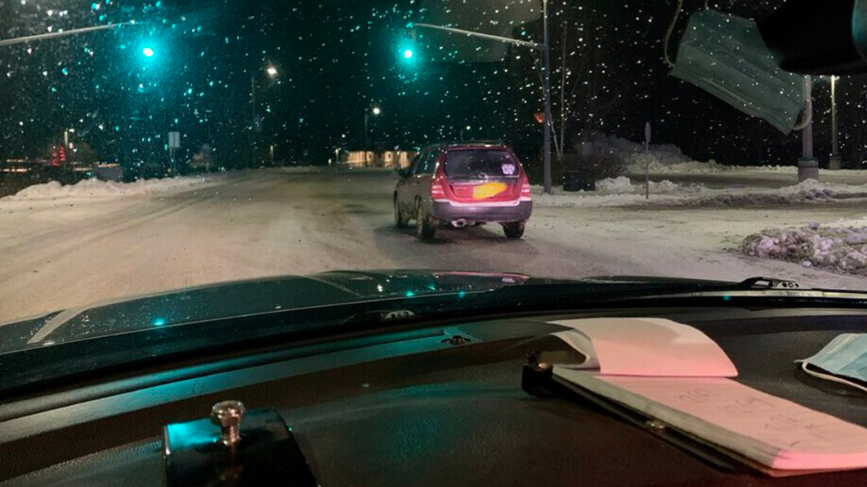 An Impaired Ontario Driver Hit A Car & Then Stopped To Eat Chicken In An Intersection