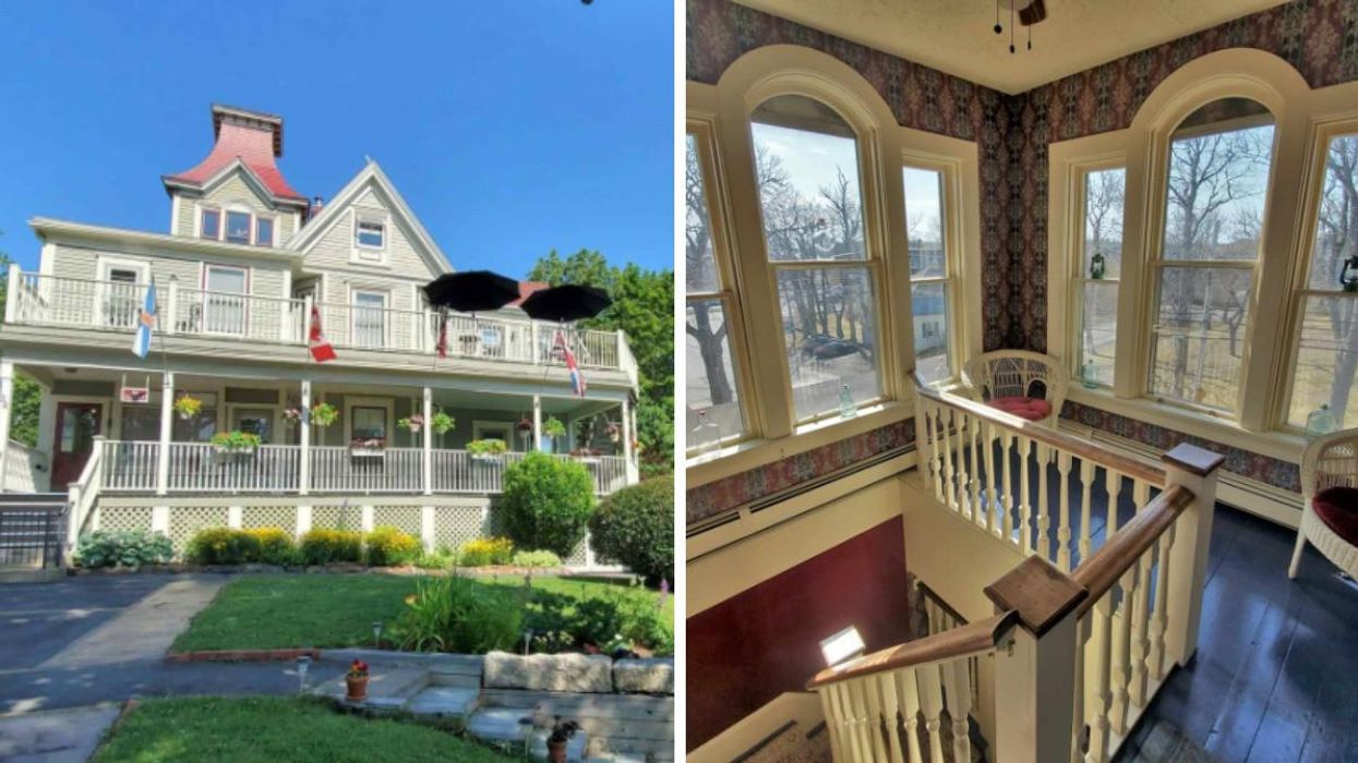 An inn for sale in Lunenburg, Nova Scotia.