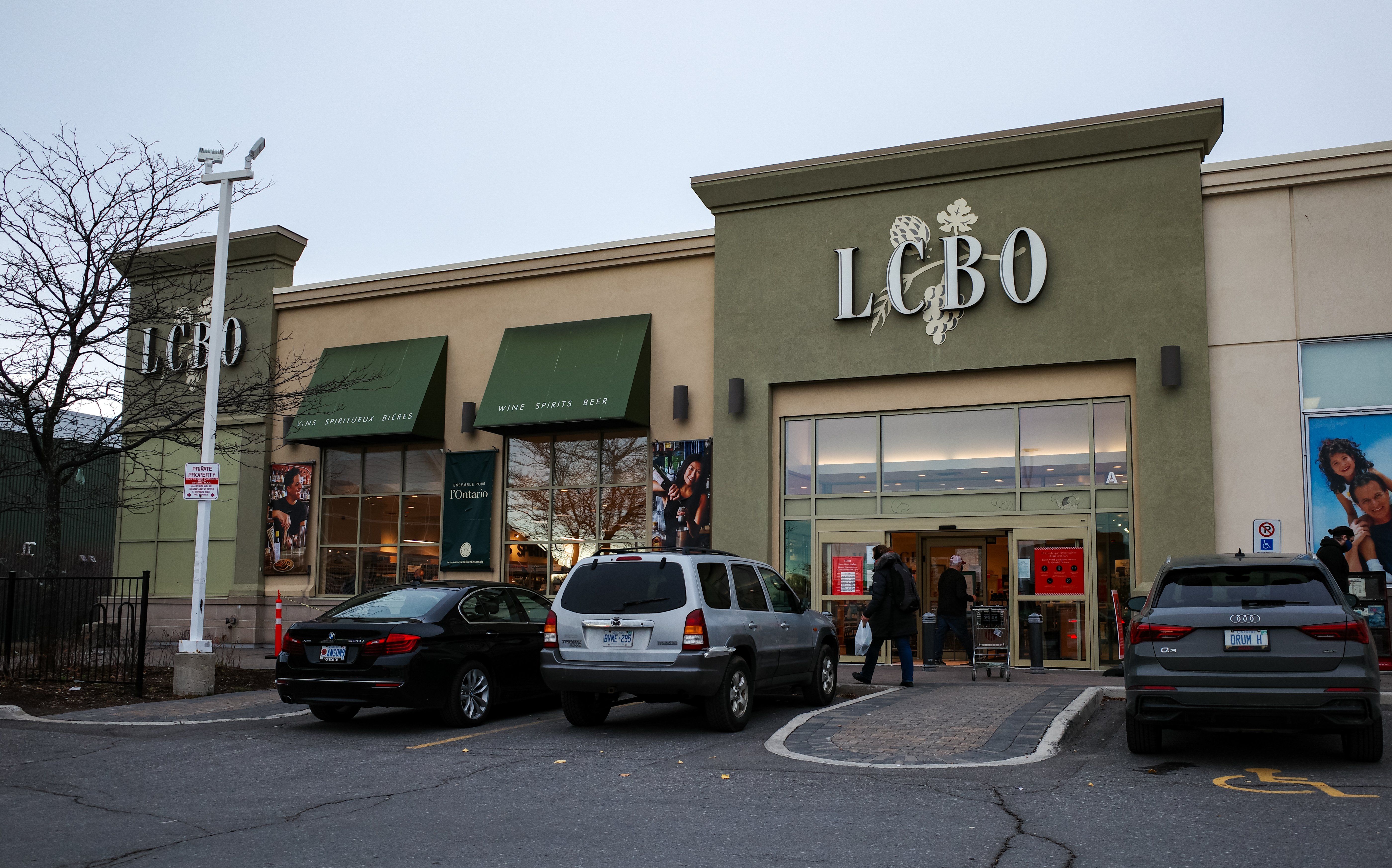 An LCBO in Ontario.