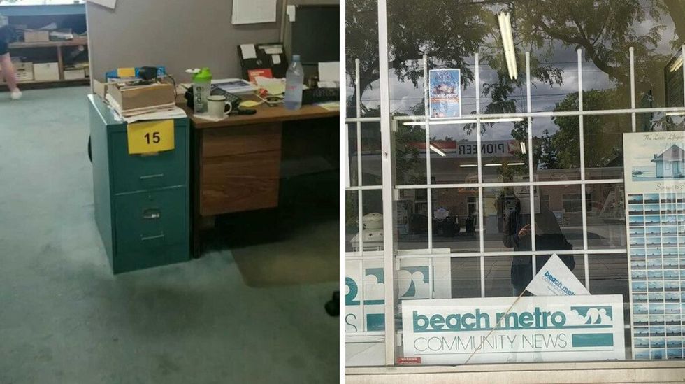 An office in Canada.