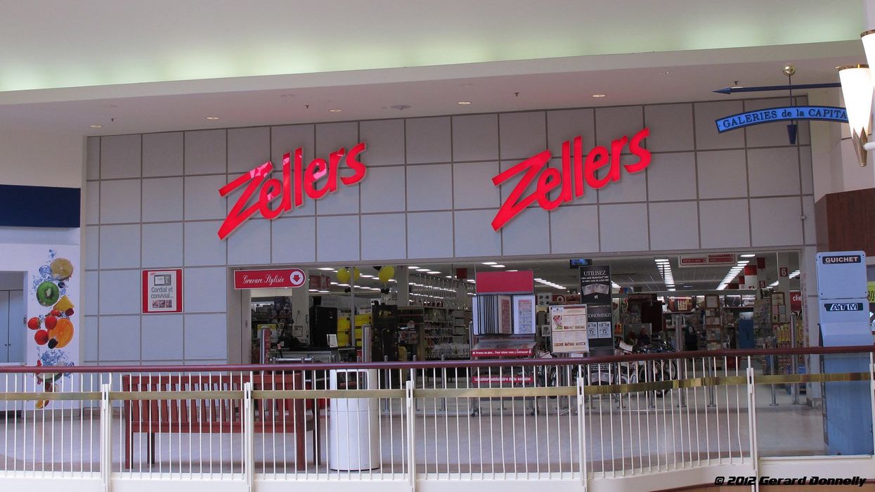 An old Zellers store in Quebec City.
