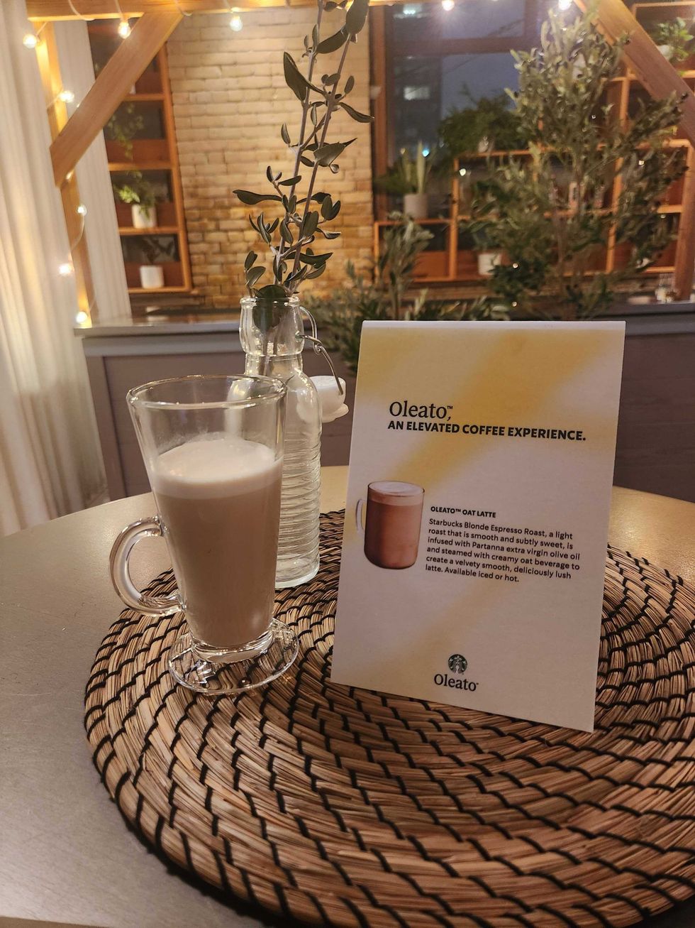 An Oleato Oat Latte.