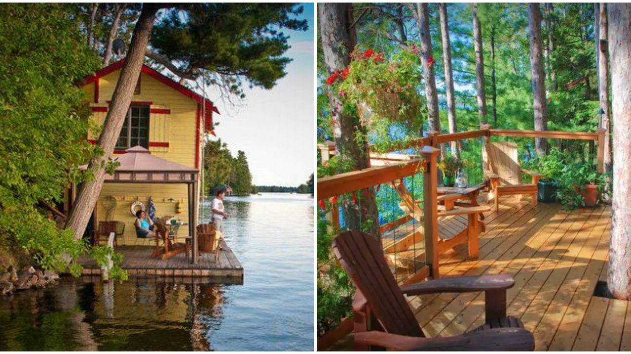 An Ontario Cottage For Rent Is A Brightly-Coloured Paradise Hidden On The Lakefront