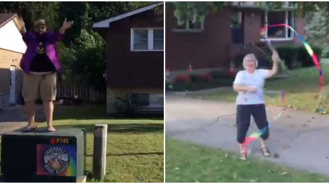 An Ontario Dance Party Lifted The Spirits Of A Whole Town During COVID-19