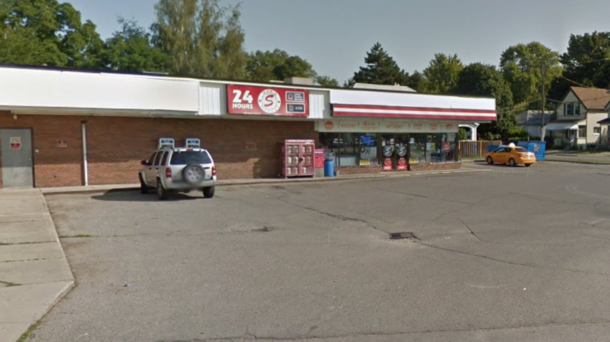 An Ontario Driver Rammed Into A Store Twice After Getting Into A Fight With The Clerk