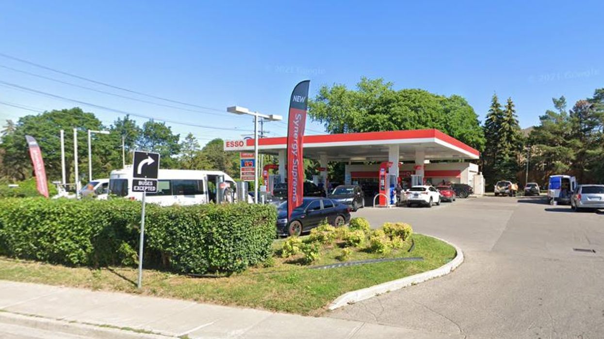 An Ontario gas station.
