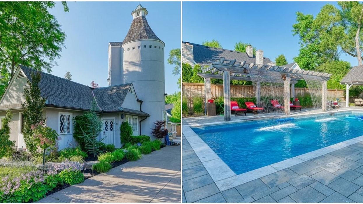 An Ontario House For Sale Is Like A Medieval Castle Meets A Luxury Resort