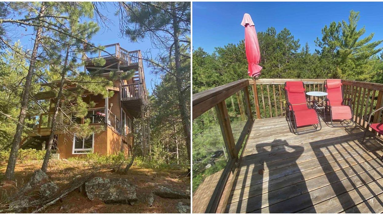 An Ontario House For Sale Offers Dreamy Treetop Patios Which Are An Off-Grid Dream