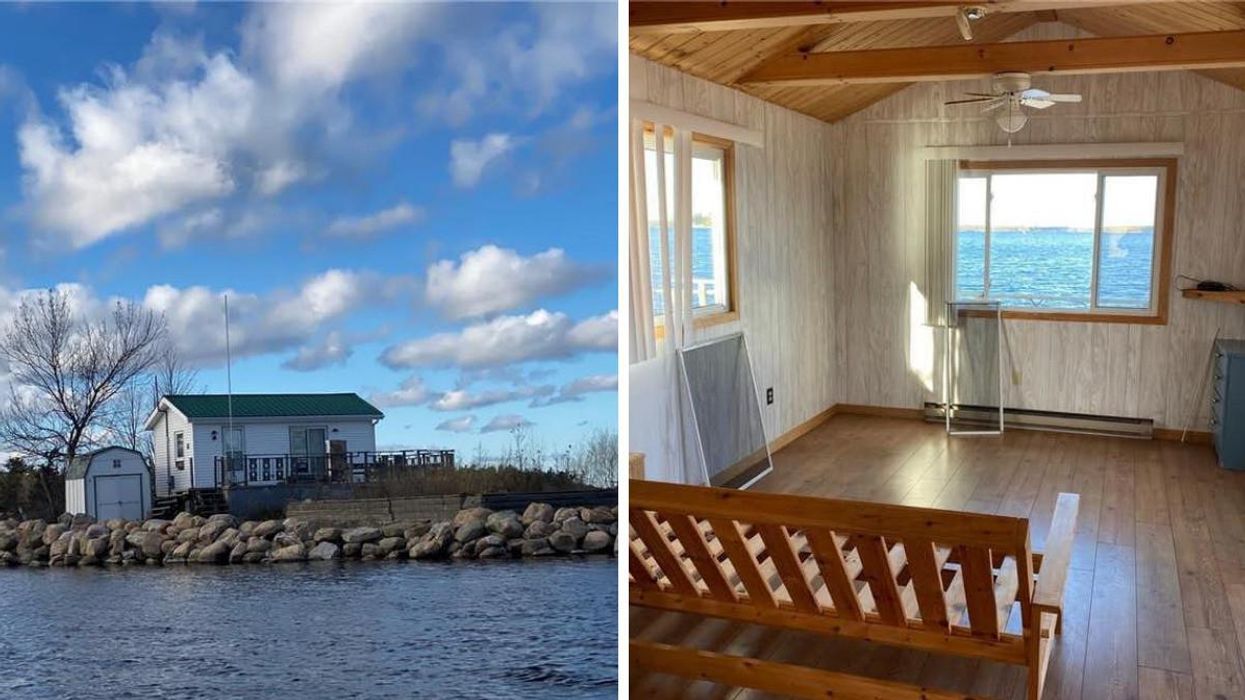 An Ontario Island Is Selling For Under $800K & It Comes With A Little Bachelor Shack