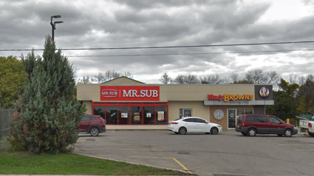 An Ontario Man Attempting To Rob A Sub Shop Changes Mind And Orders Sub Instead