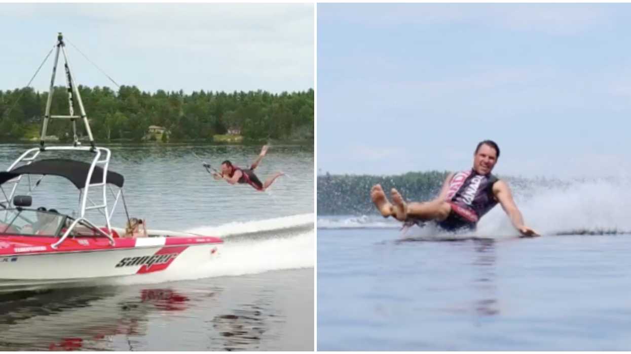 An Ontario Water-Skier Is Making A Splash With His Outrageous Tricks (VIDEO)