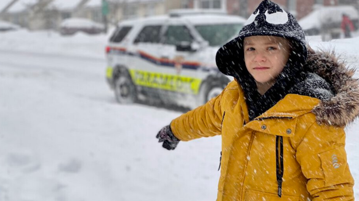 An Ottawa Boy Found An Elderly Man Trapped In Yesterday's Snow & Helped Save His Life