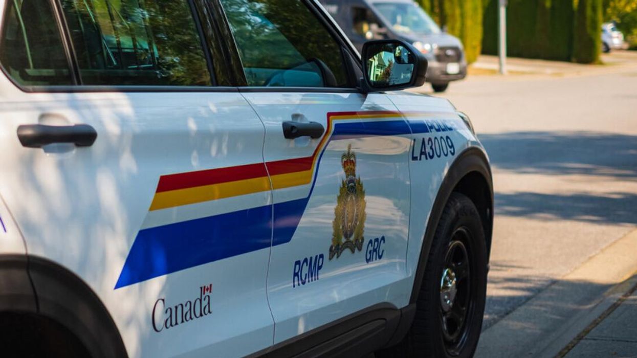 An RCMP vehicle.