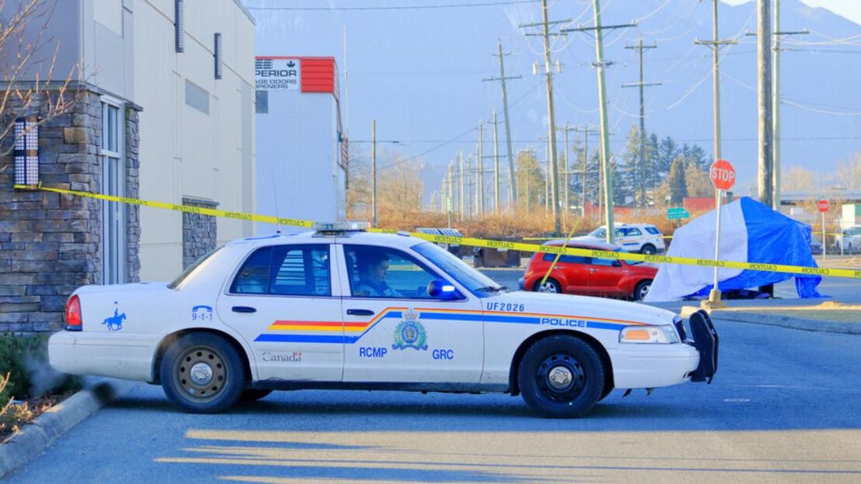 An RCMP vehicle.