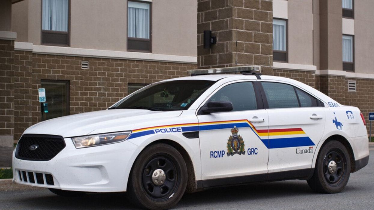 An RCMP vehicle.