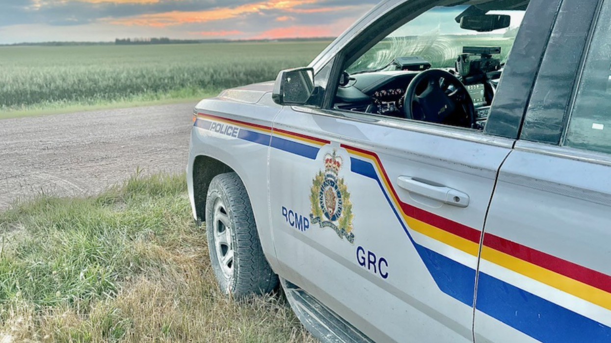 An RCMP vehicle.