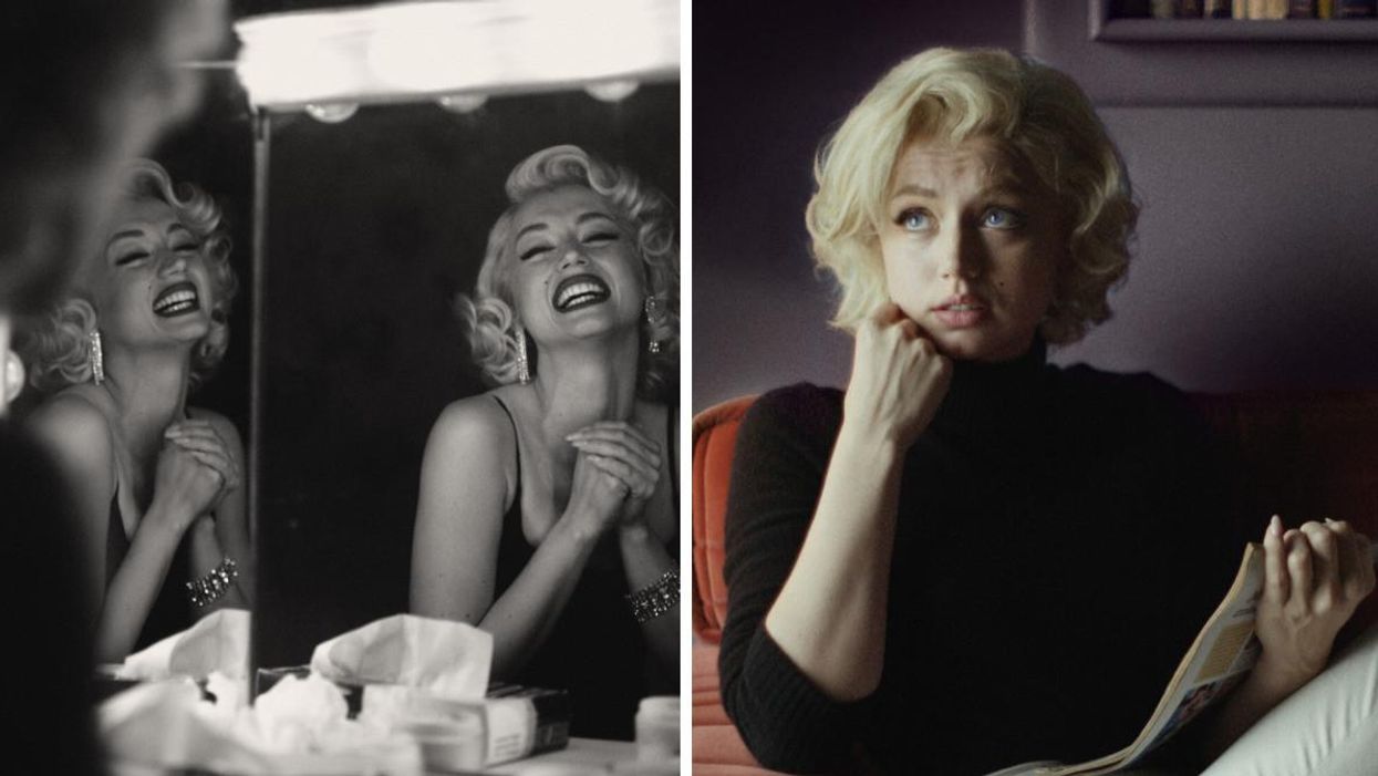 Ana de Armas as Marilyn Monroe in Netflix's "Blonde."