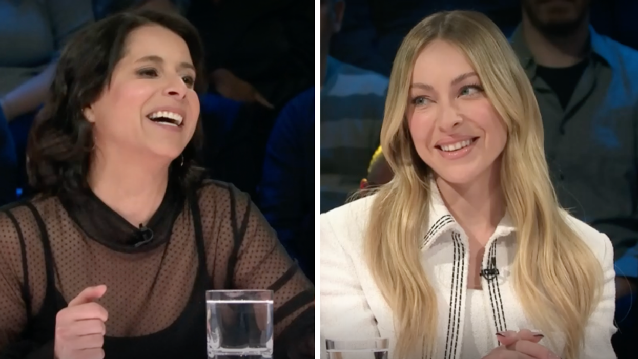 Anaïs Favron. Droite : Marie-Mai.
