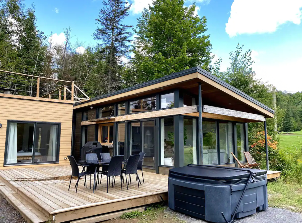 Ancien chalet de Catherine Peach.