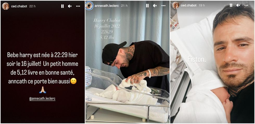 Annonce de la venue du b\u00e9b\u00e9 d'Anne-Catherine Leclerc et C\u00e9drick Chabot.