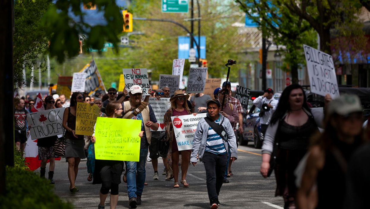 Anti-mask Protesters In Vancouver: A 'Freedom Mega Rally' Is Coming This Weekend