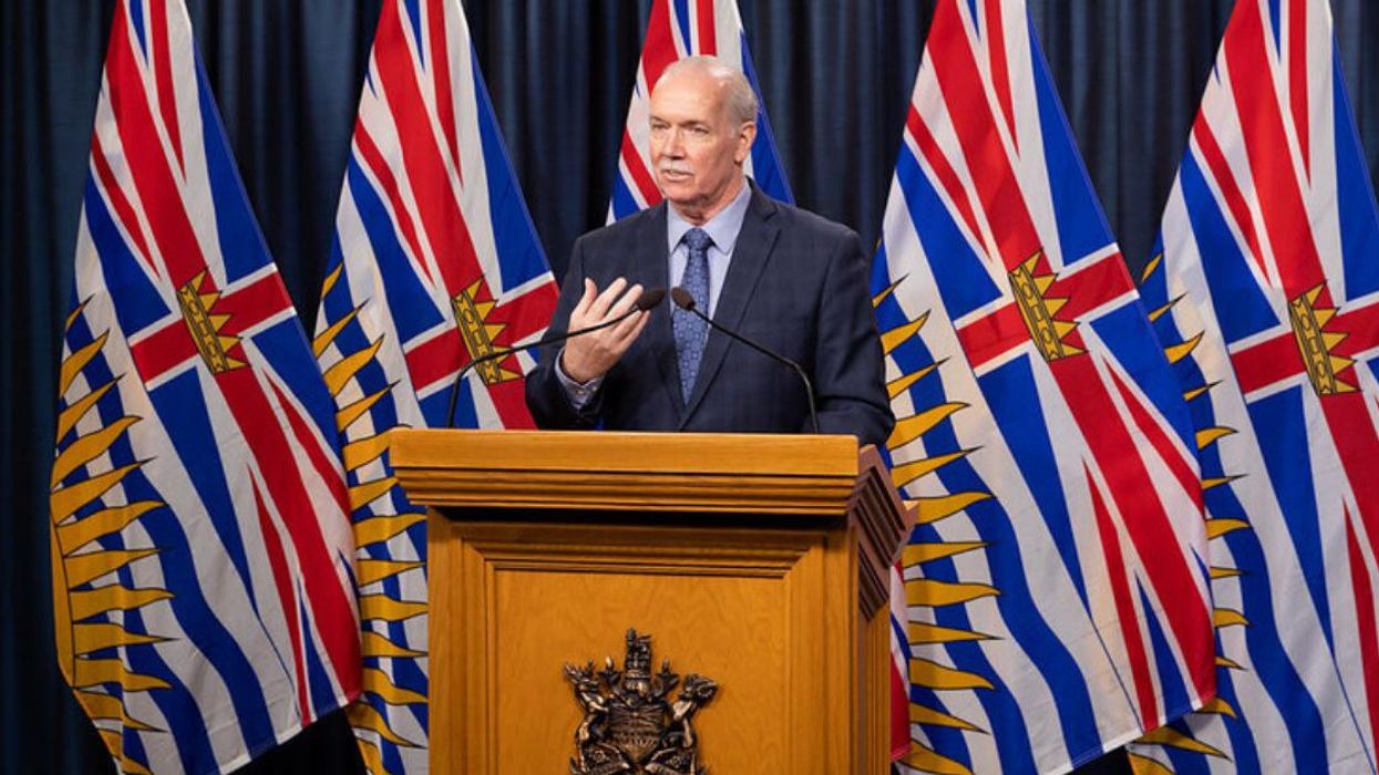 Anti-Vaccine Protesters Blocked A Healthcare Worker's Car & BC's Premier Says It's 'Thuggery'