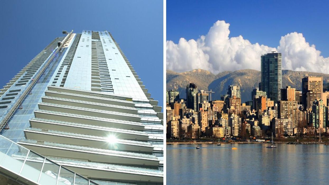 Apartment in Vancouver. Right: City of Vancouver.
