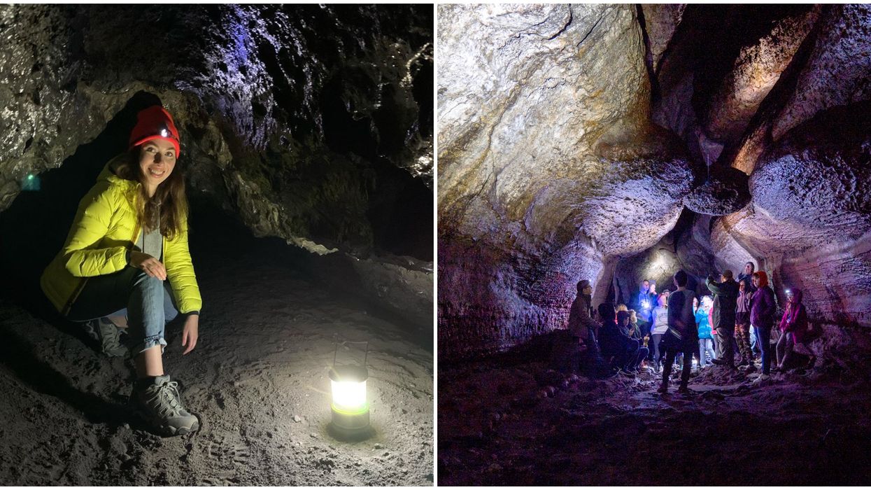 Ape Caves In Washington Lets You Explore Three Miles Of Underground Lava Tubes