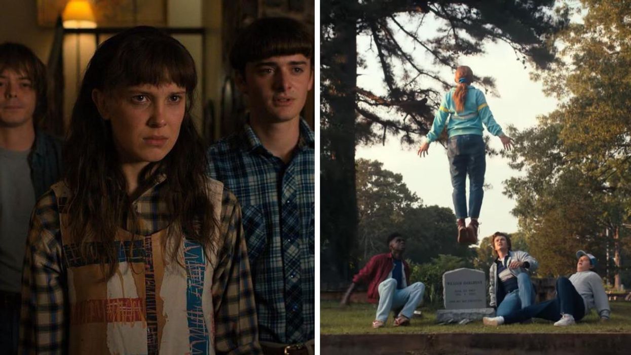 Aperçus de la saison 4 de Stranger Things sur Netflix.