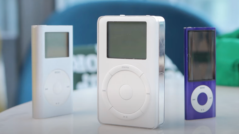 Apple iPods.