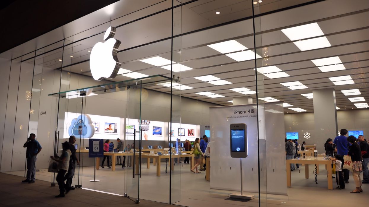 Apple store.