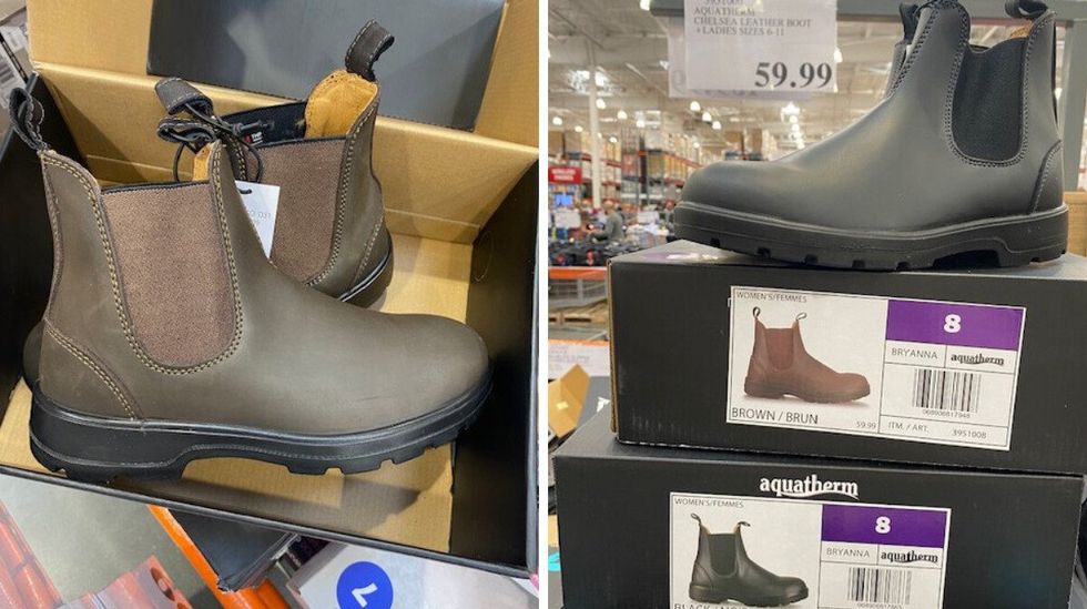 Aquatherm Ladies Chelsea Leather Boot at Costco.