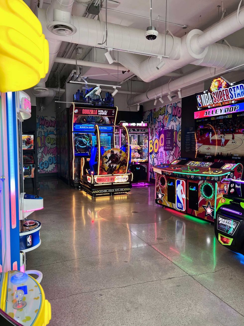 Arcade at Friday Harbour.