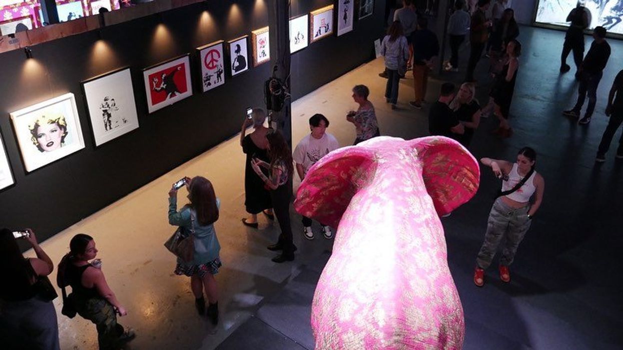 Art at Banksyland.