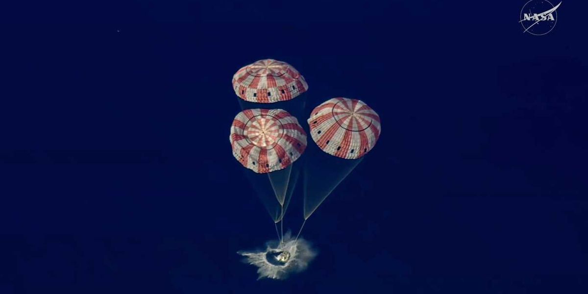Artemis II crew return to Earth after moon trip Artemis II crew return to Earth after moon trip