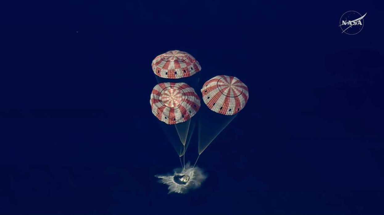 Artemis II crew return to Earth after moon trip