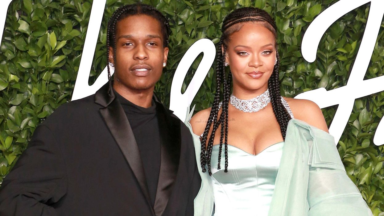 ASAP Rocky and Rihanna.