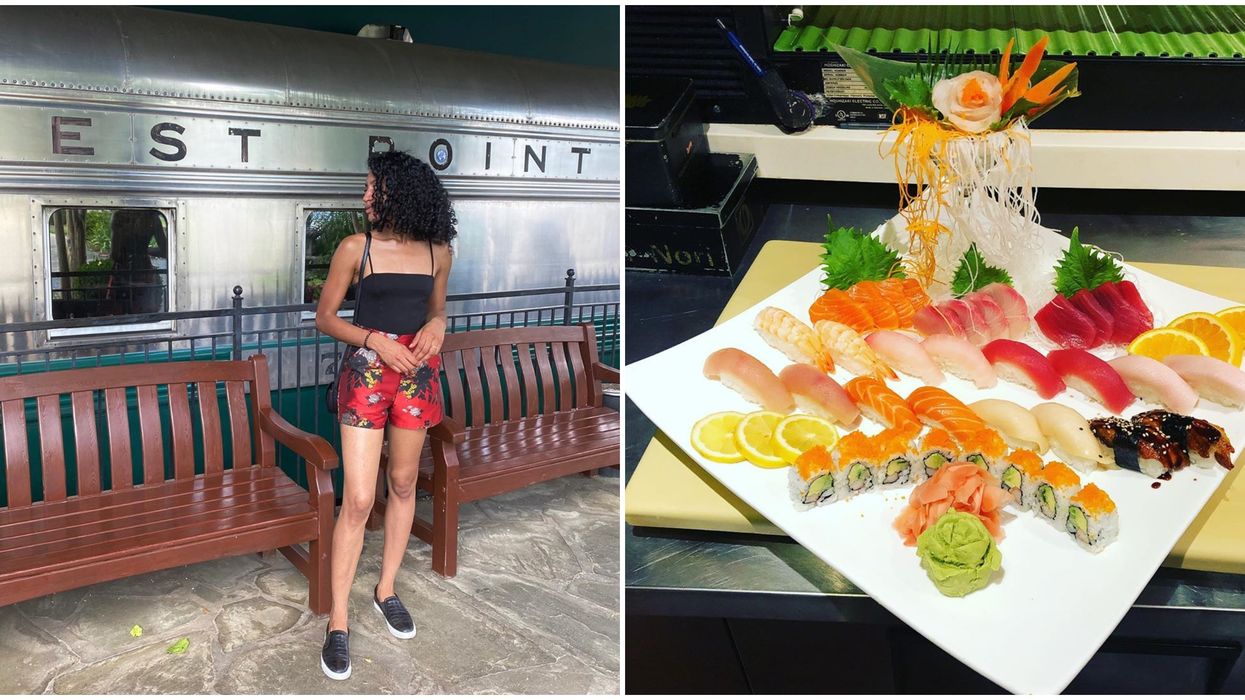 Asian Restaurant In Atlanta Is Hidden In An Old Train Car With Three Different Cuisines