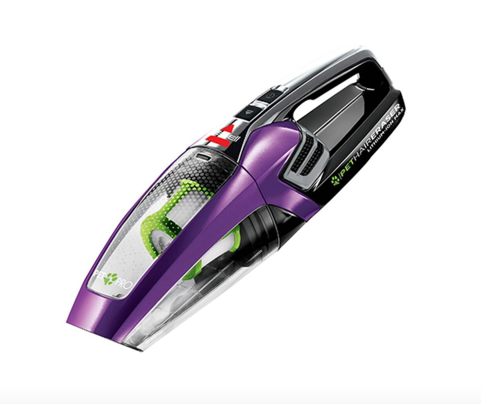 Aspirateur \u00e0 main sans fil Bissell Pet Hair Eraser vendu au Canadian Tire.