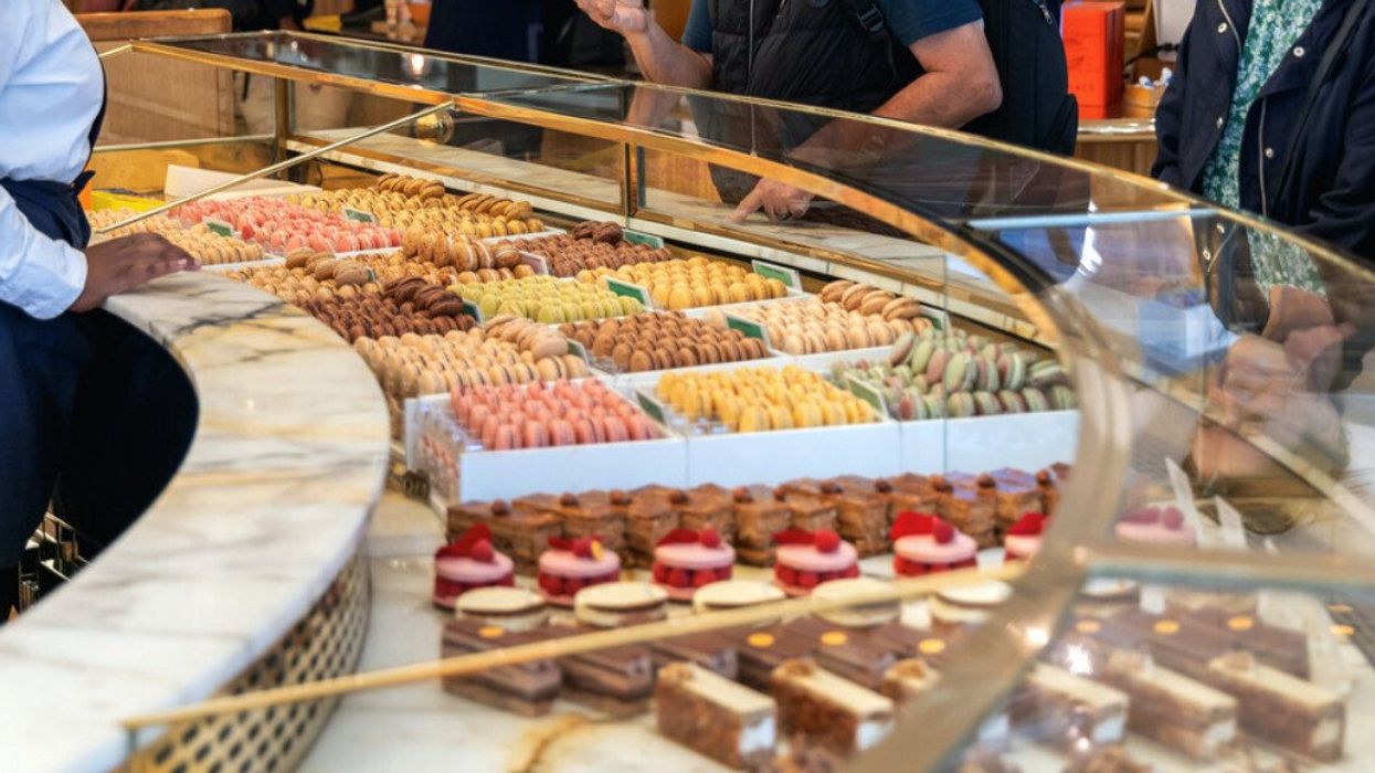 Assortiments de pâtisseries.