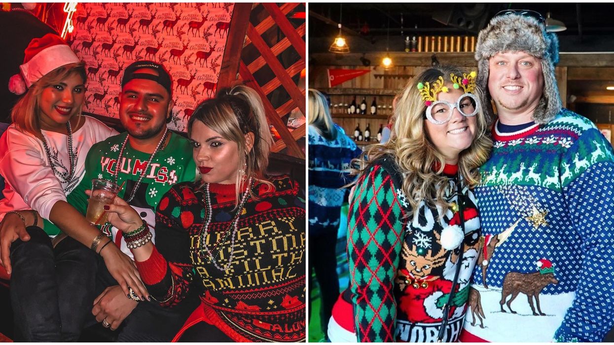 Atlanta Ugly Sweater Bar Crawl Christmas