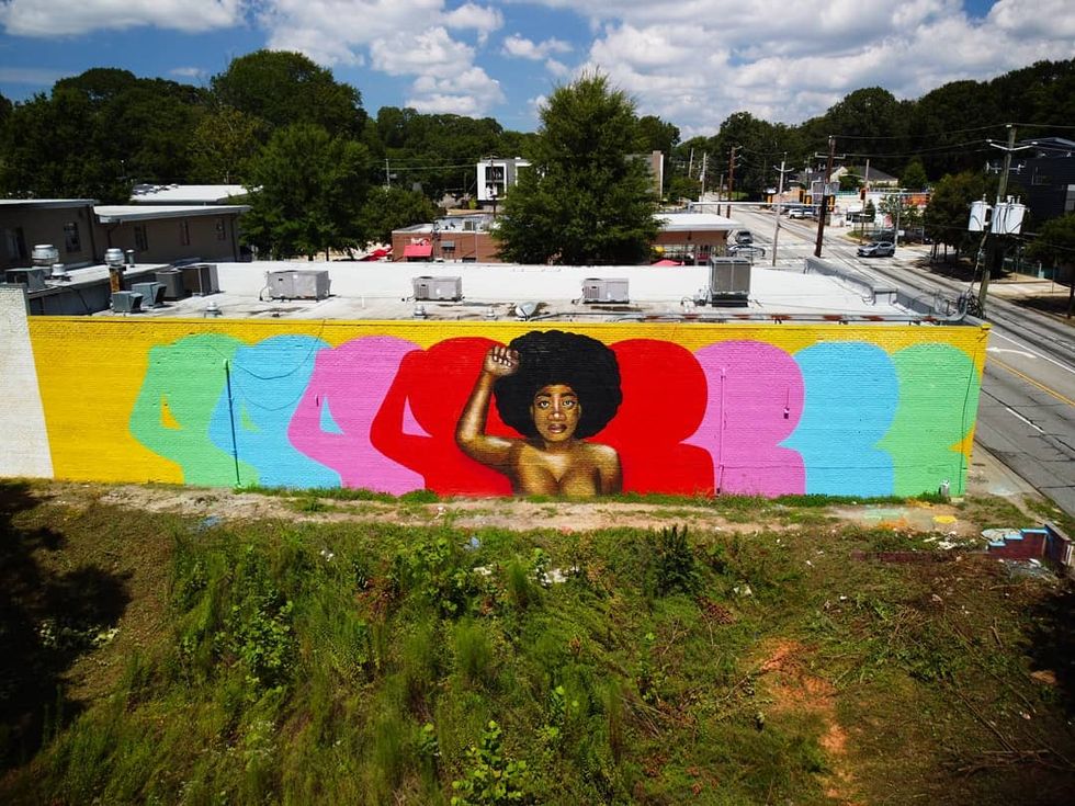 Atlanta Wall Art Mural