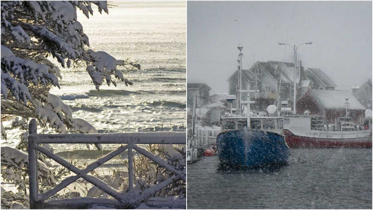 Atlantic Canada's Weather Is About To Get Wild With A Huge Winter Storm & 50 cm Of Snow