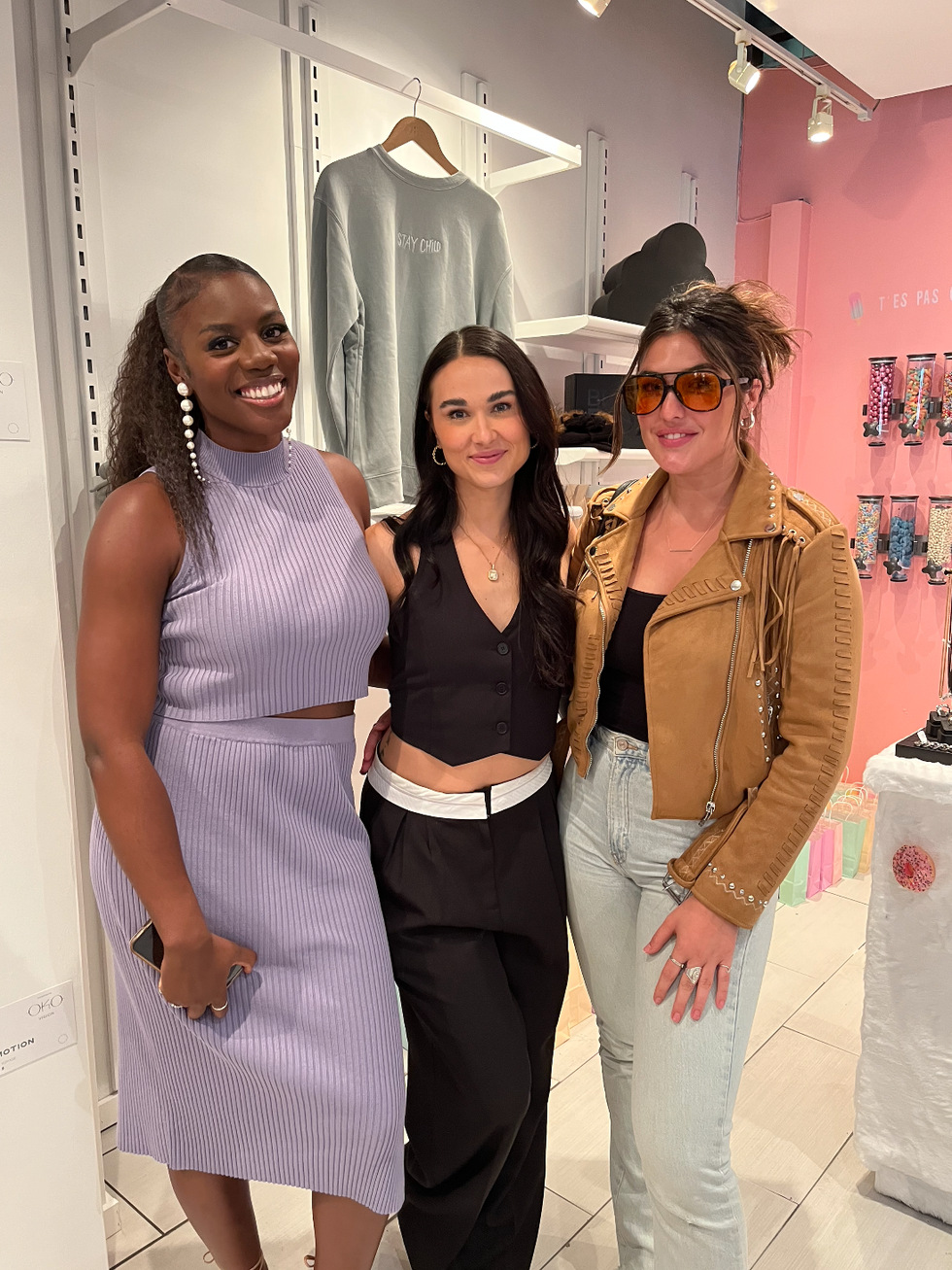 Audrey, No\u00e9mie Marleau d'OD et Annabelle.