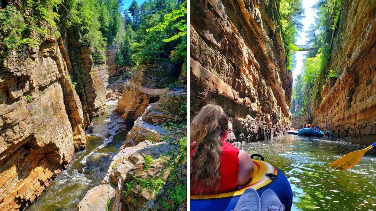 Ausable Chasm in New York.