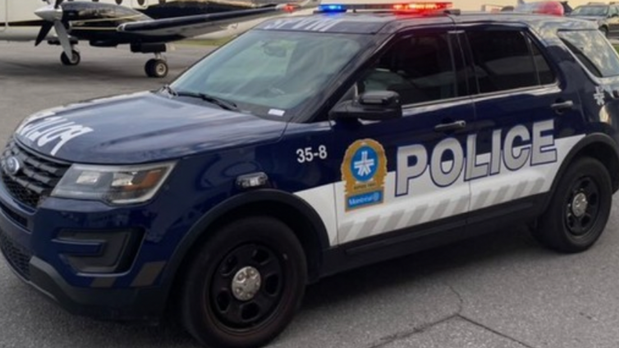 Auto-patrouille du Service de Police de la Ville de Montréal.