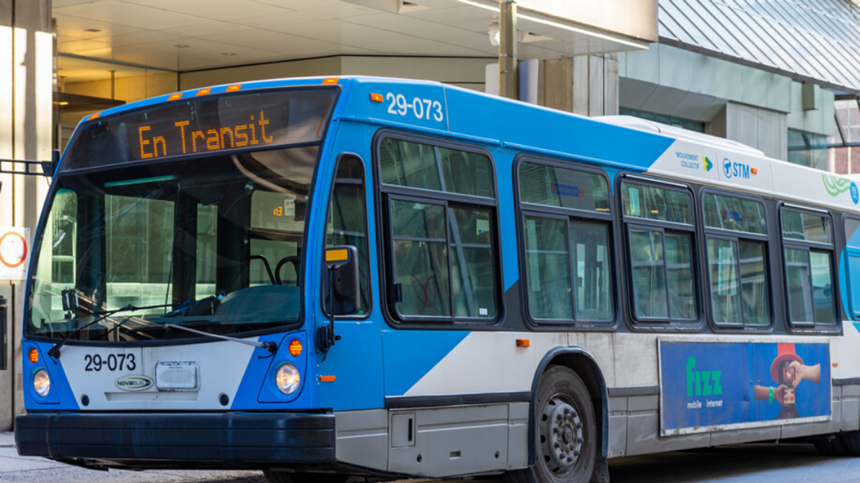 Autobus de la STM.